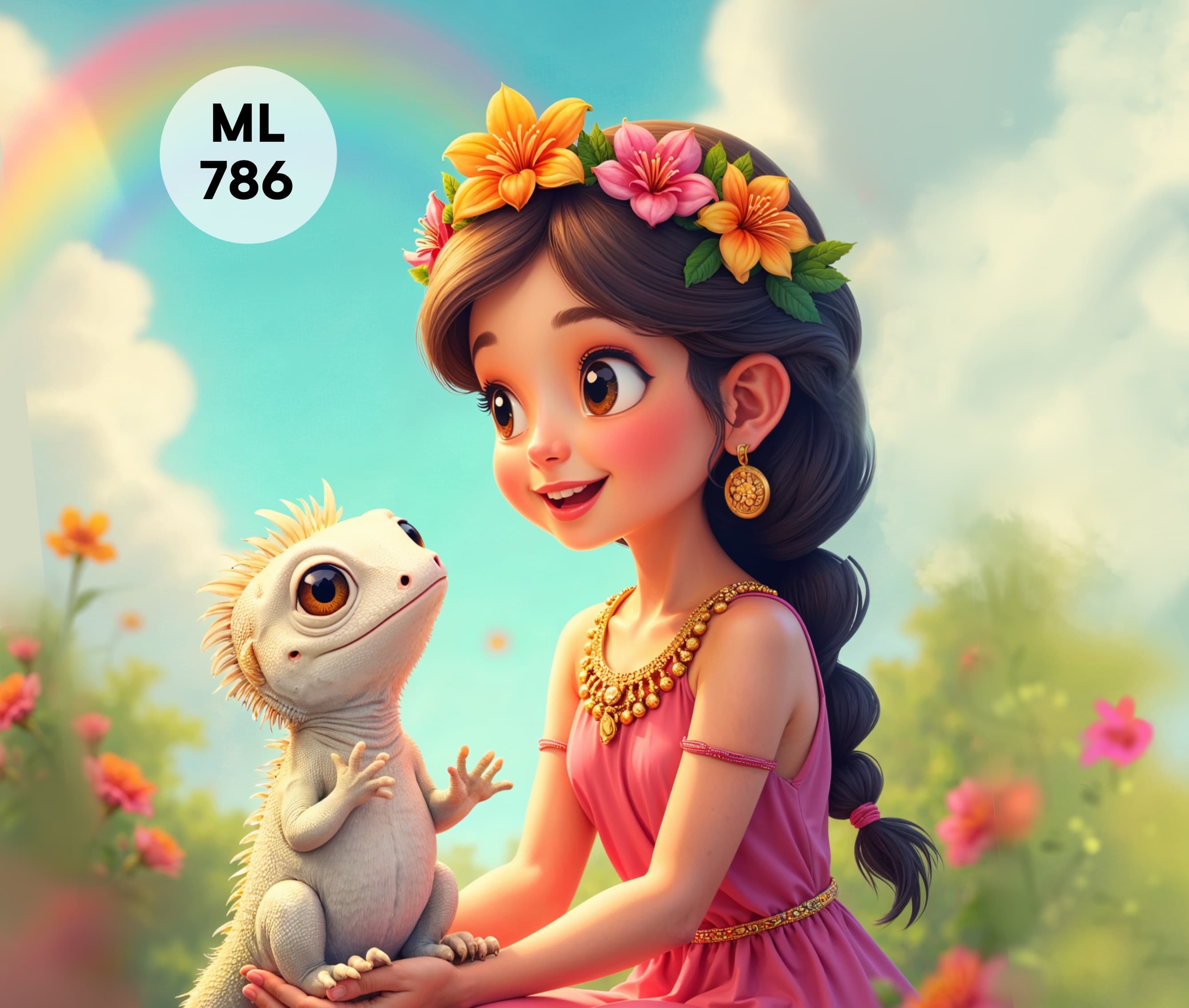മഴവില്ല് തൊട്ട കുഞ്ഞന്‍ ഓന്ത്